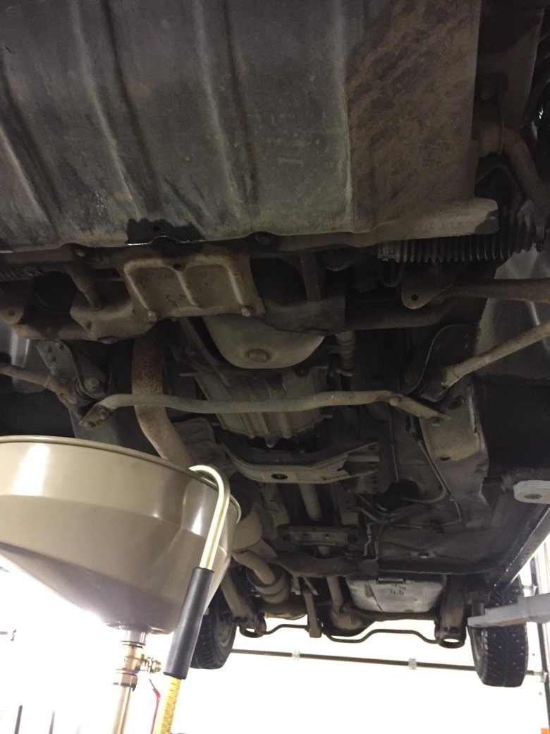 Замена масла в акпп