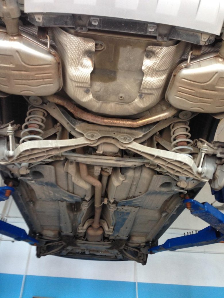 Днище volvo xc70