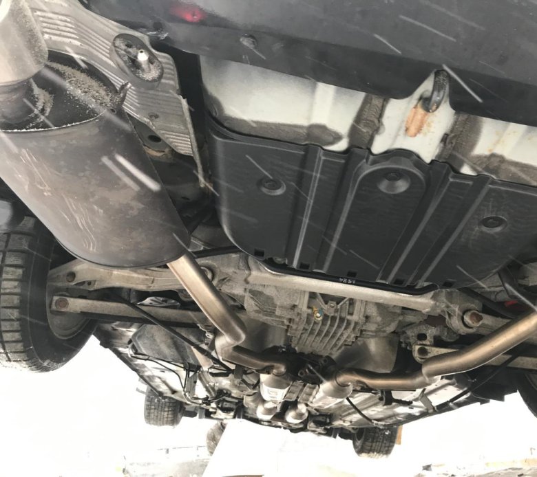 Днище автомобиля