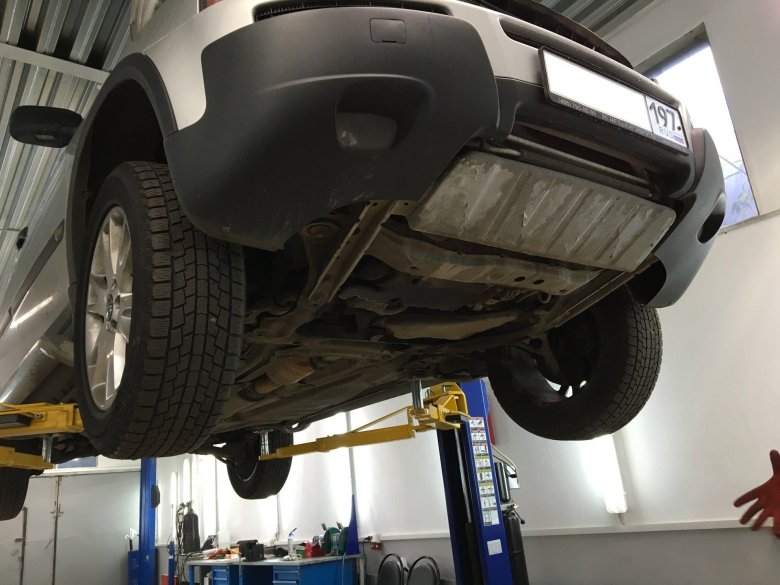 Днище volvo xc70