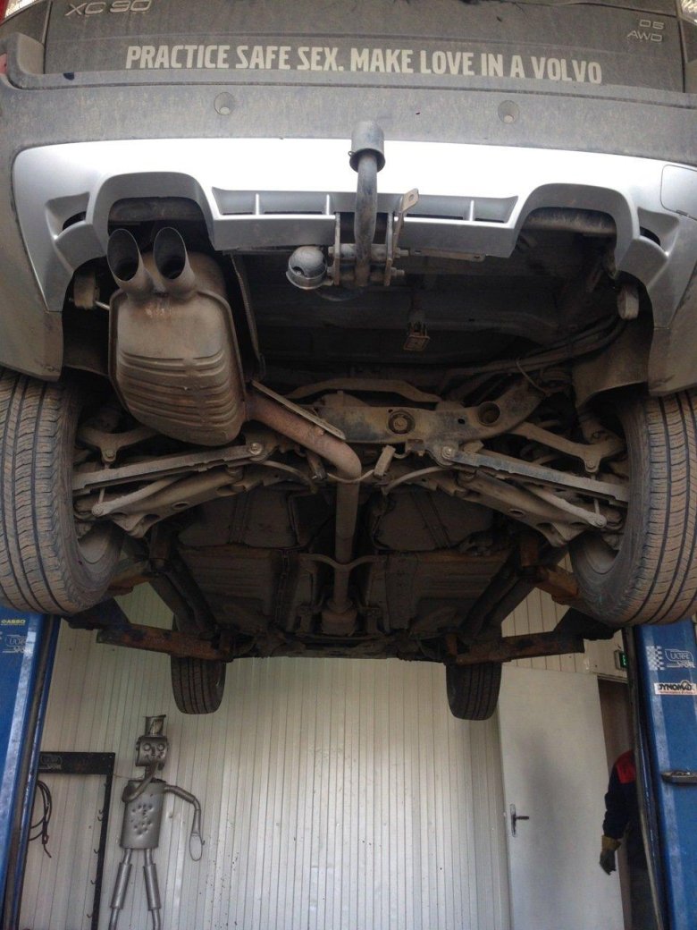 Выхлоп вольво xc90