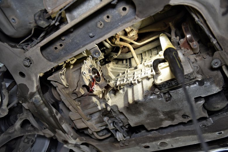 Volvo xc70 снизу