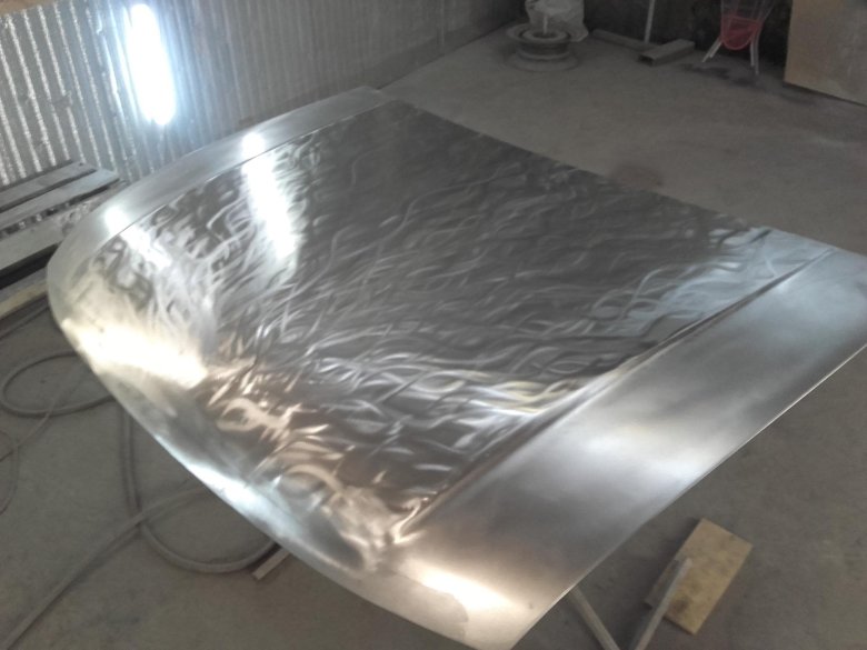 Покраска капота