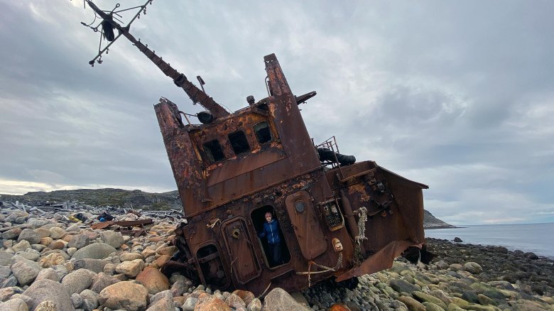 Мурманск териберка кладбище кораблей