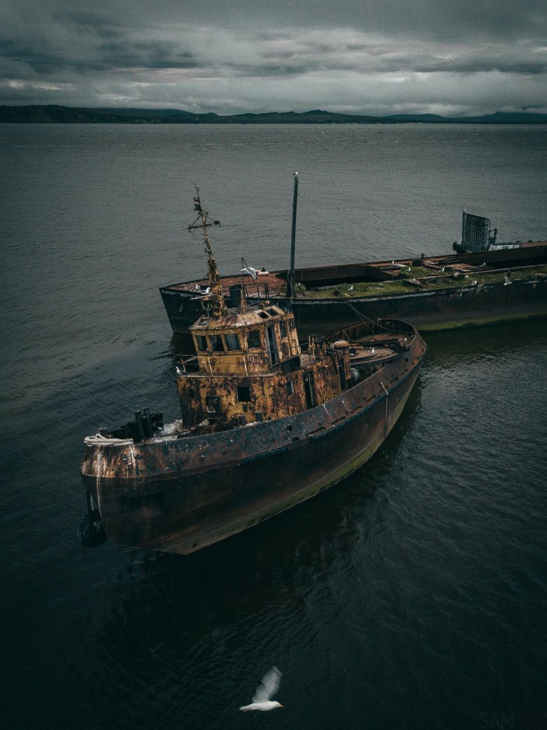 Териберка мурманская кладбище кораблей