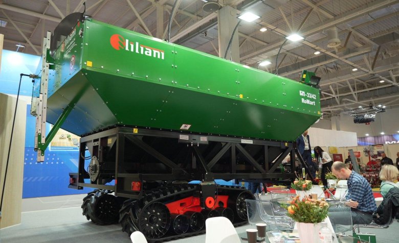 Разбрасыватель минеральных удобрений оптсельмаш лидер