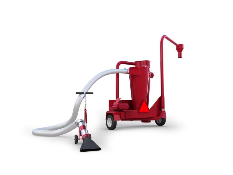 Вакуумный пневмопогрузчик зерна