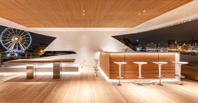 Интерьер яхты