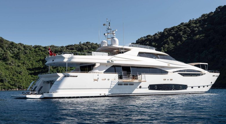 Моторная яхта benetti