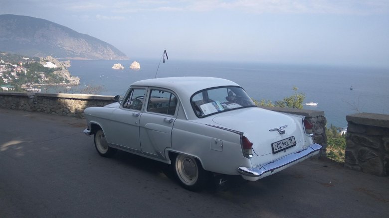 На газ 21 в крым