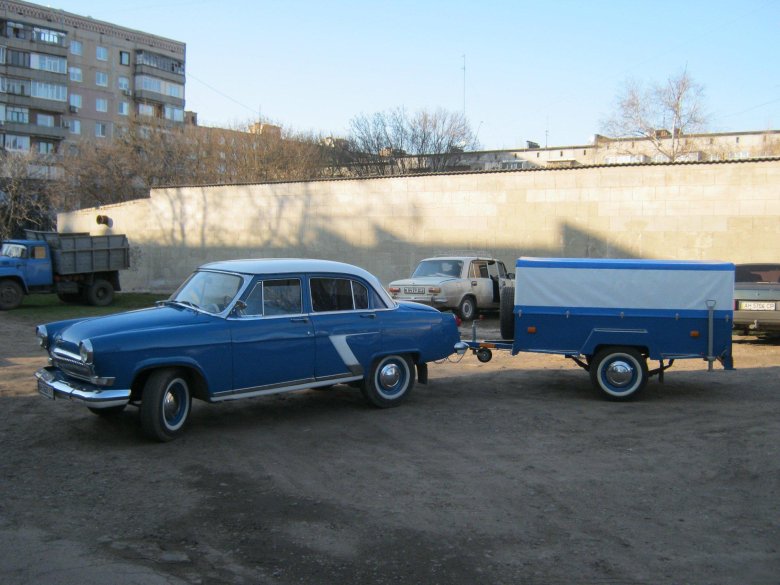 Прицеп скиф к волге 24