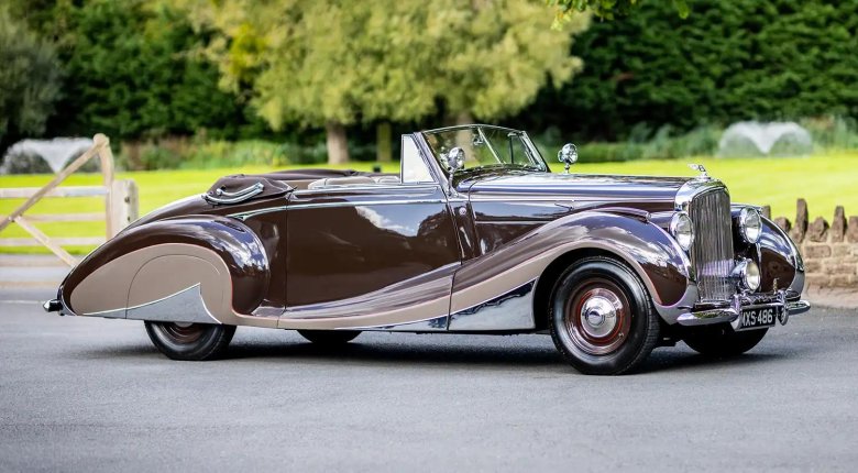 1947 bentley mark vi franay cabriolet
