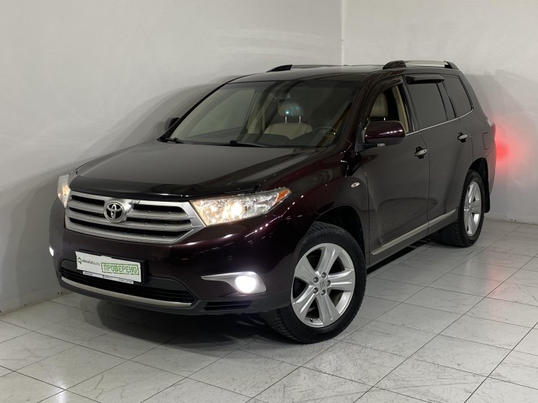 Toyota highlander ii (u40) рестайлинг