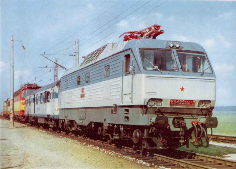 Электровоз шкода чс4