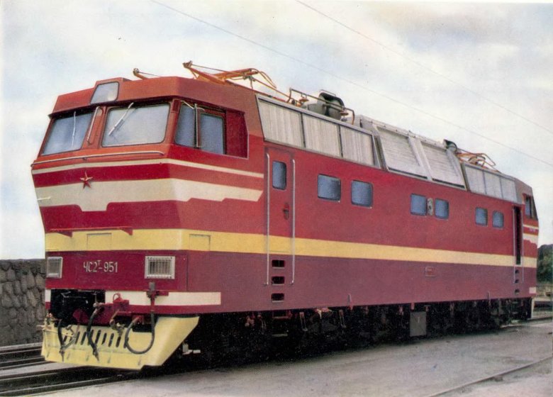 Электровоз чс2т шкода