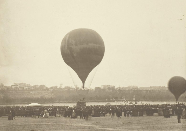 Полет менделеева на воздушном шаре 1887