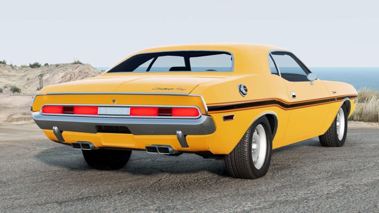 Dodge challenger rt 1970 white