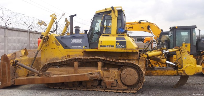 Бульдозер коматсу