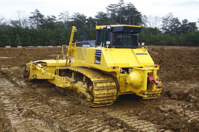 Бульдозер komatsu d155ax