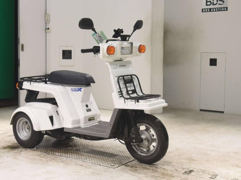Honda gyro с пассажиром