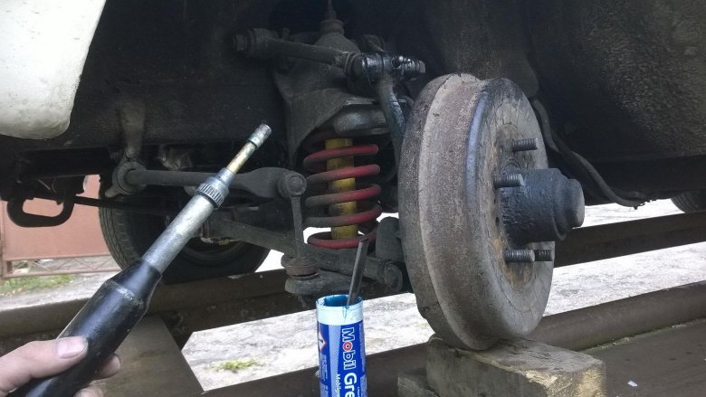 Шприцевание шкворней газель 2705