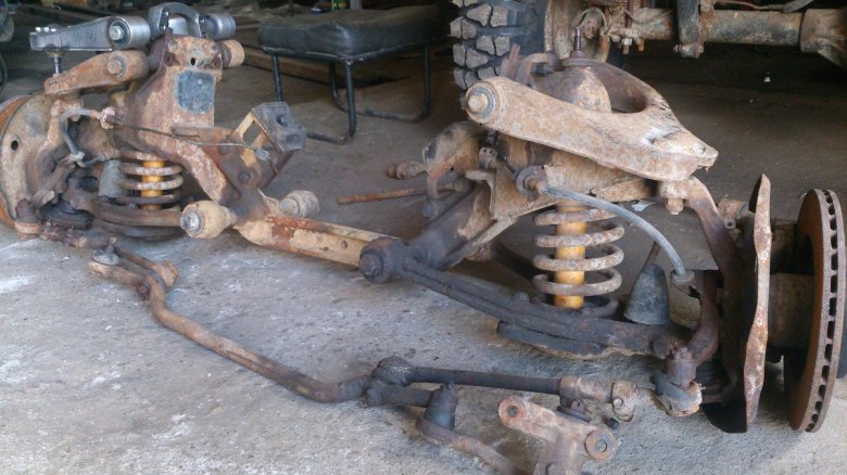 Подвеска волги 3110 на шкворнях