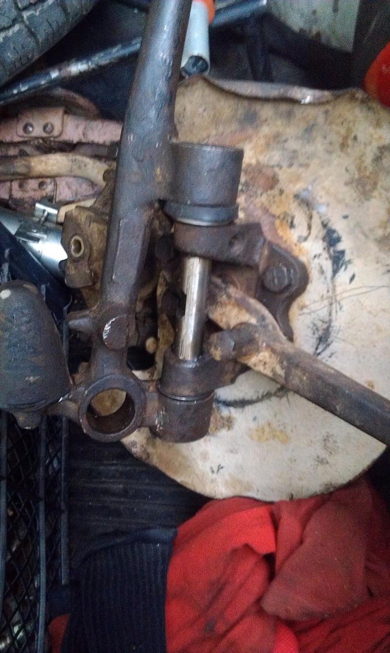 Шкворня на волге