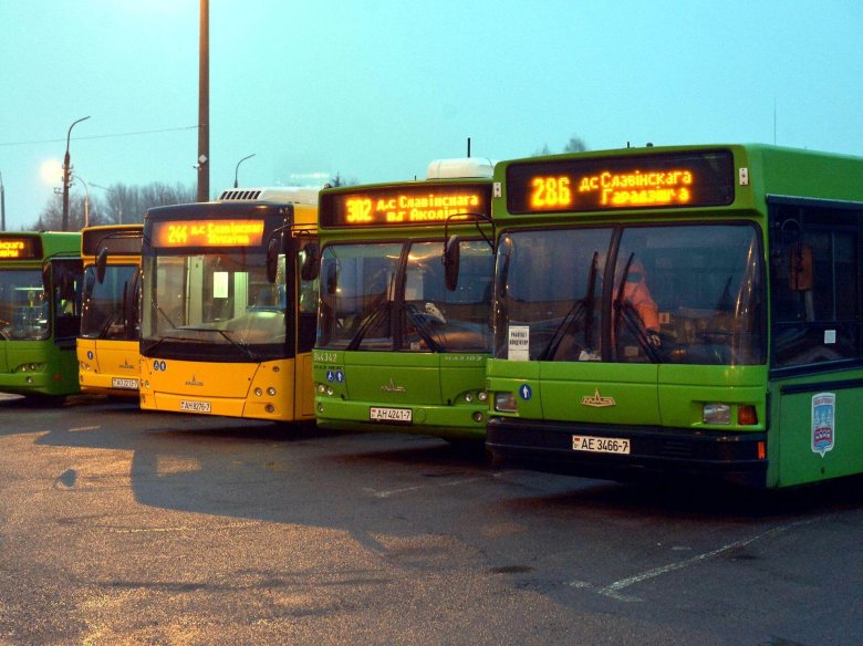 Общественный транспорт в беларуси