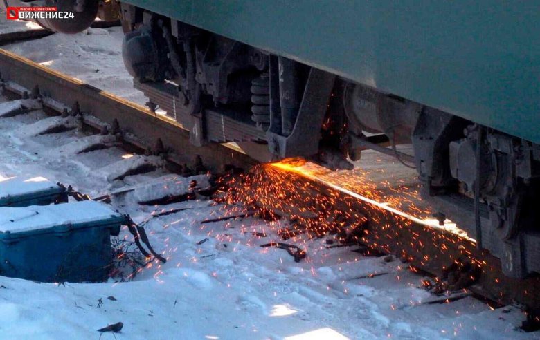 Боксование колесных пар локомотива