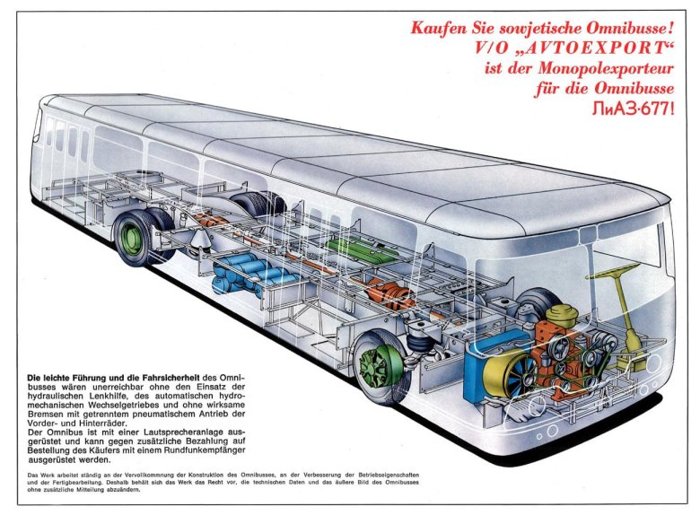 Трансмиссия автобуса лиаз 677