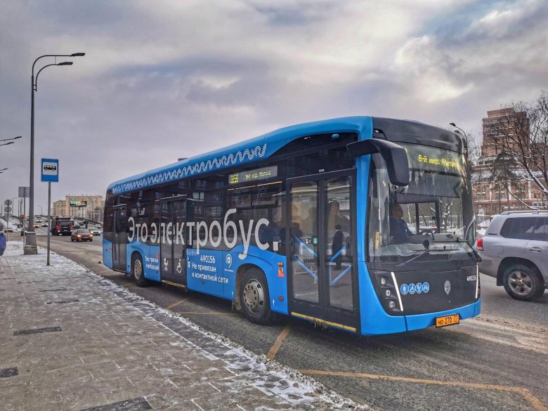 Электробус камаз 6282