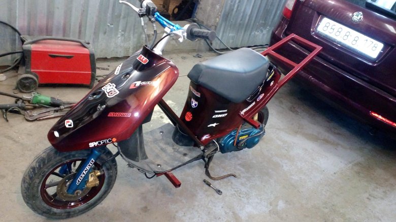 Бугель мопед dio 34