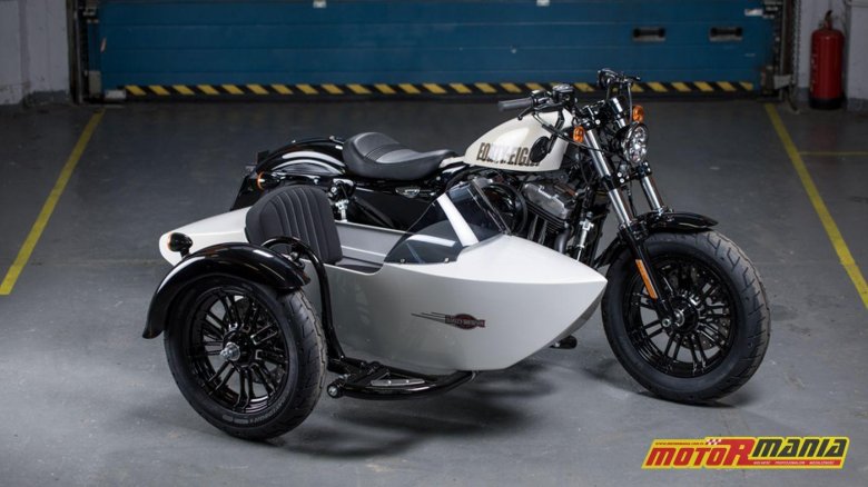 Harley davidson с коляской