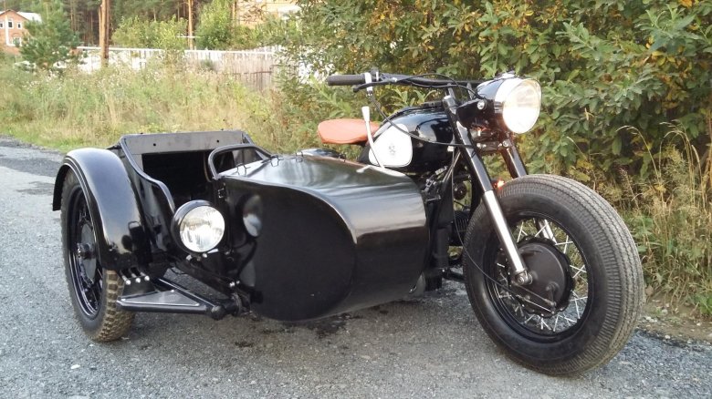 Мотоцикл урал боббер с коляской