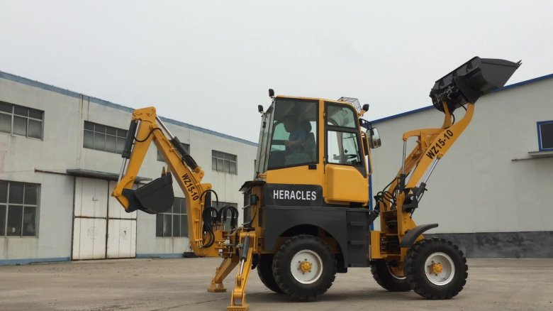 Heracles wz15-10 экскаватор-погрузчик