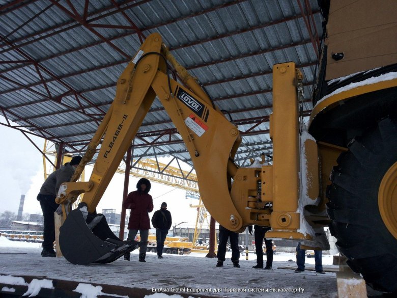 Экскаватор-погрузчик lovol flb468