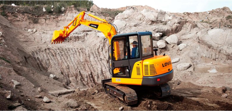 Экскаватор lovol fr330d