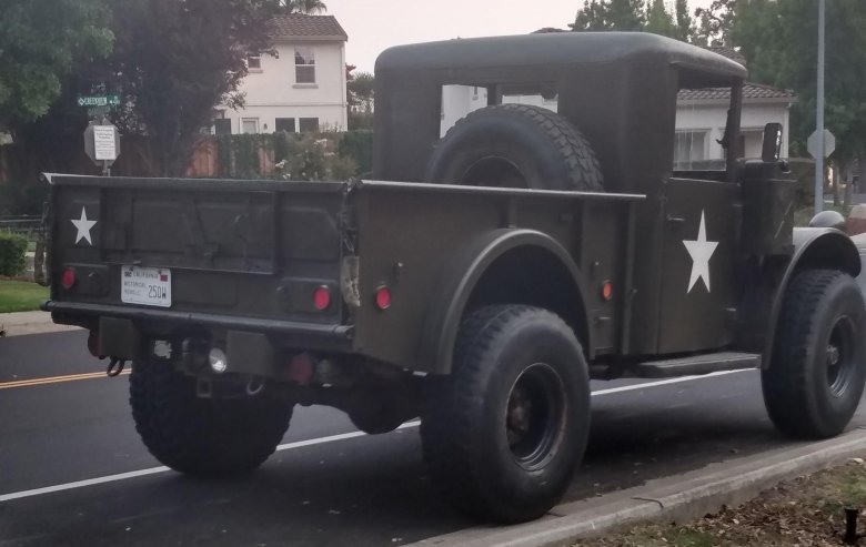 Dodge wagon power m37.