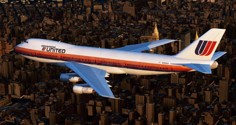 United airlines livery