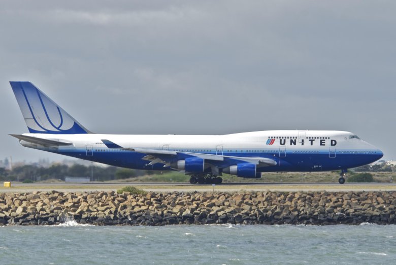 United airlines 747