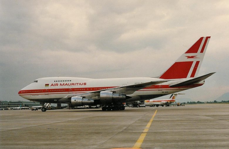 Boeing 747 mauritius