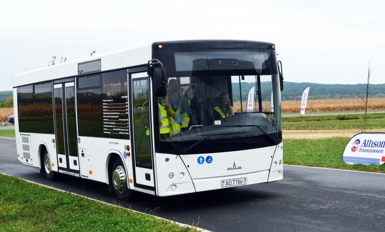 Маз автобус новый