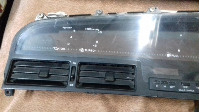 Электронная приборная панель toyota carina