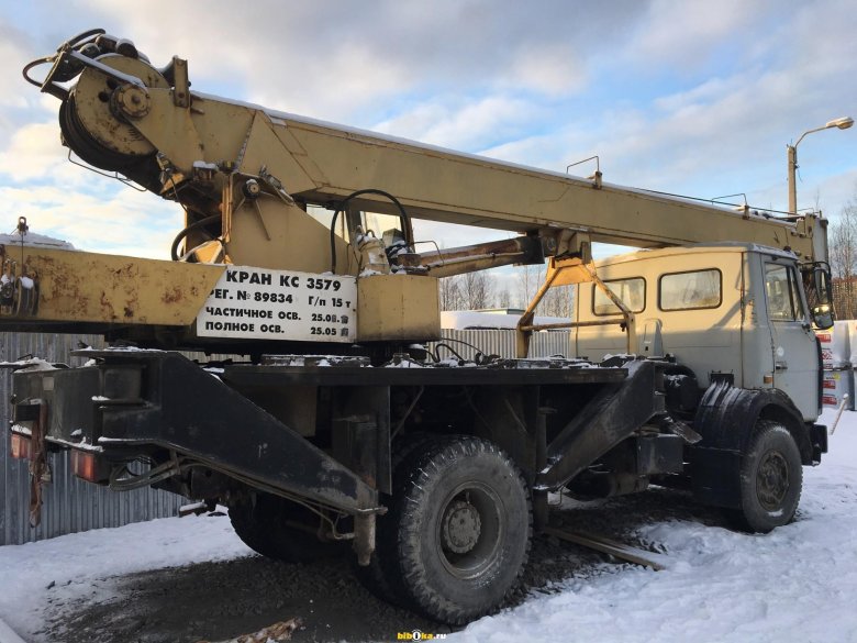 Автокран маз 3579