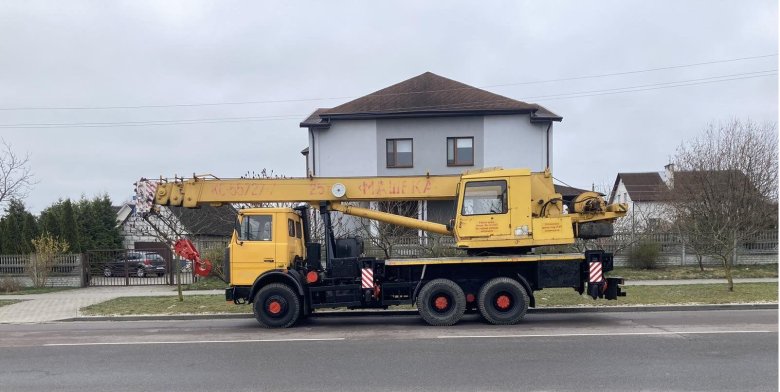 Автокран ивановец кс-3577-3