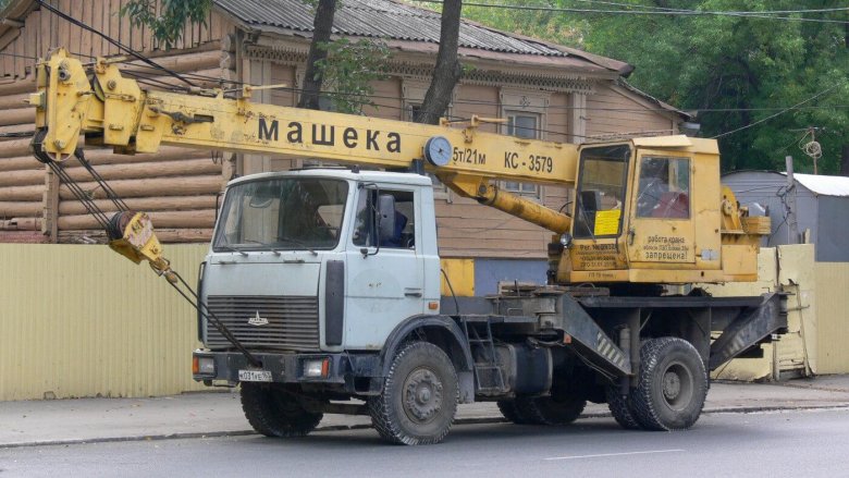 Маз 5337 автокран