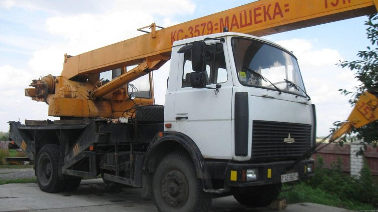 Автокран маз 14 тонн