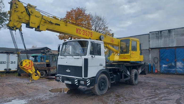 Автокран маз кс-3579