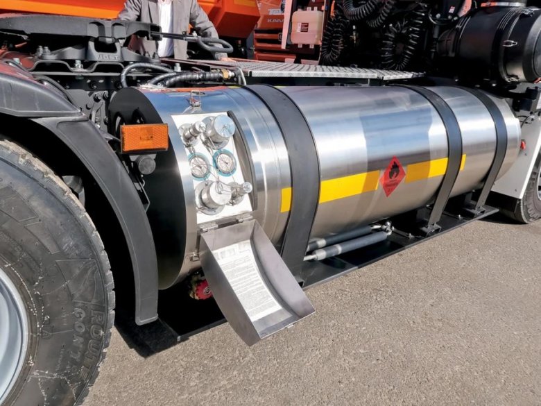 Криогенный бак камаз 5490