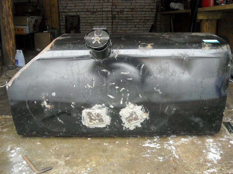 Бак топливный маз 350л